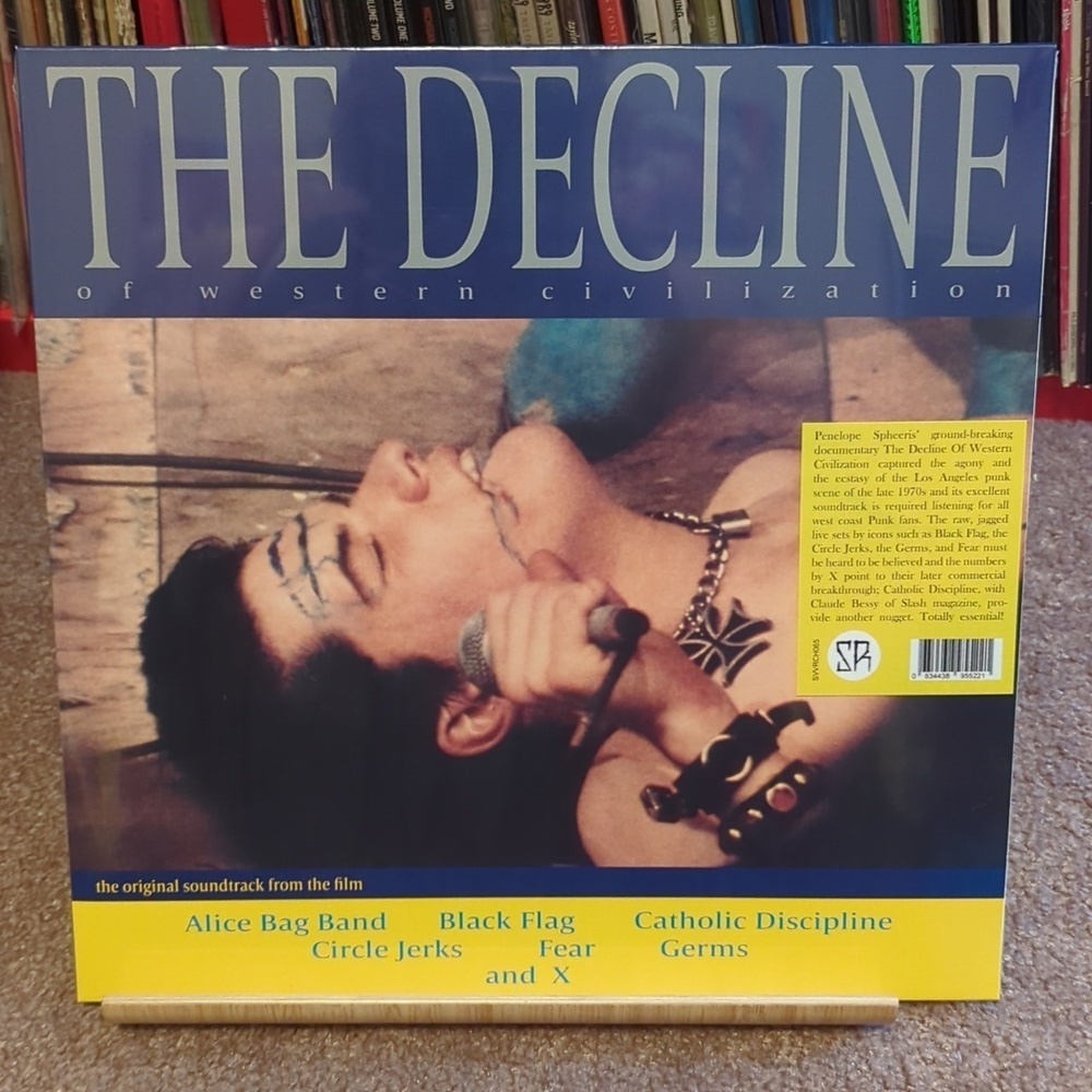 The Decline... of western civilization Soundtrack Vinyl Record